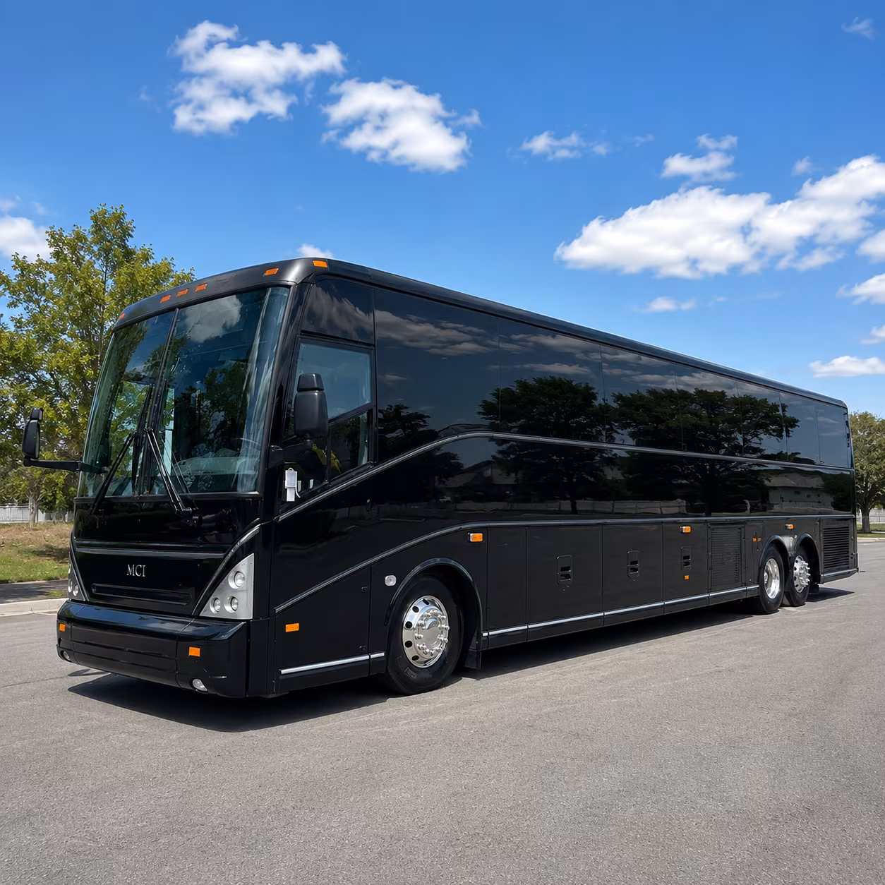 how one way transfers round trips and multi day bookings are priced for bus rentals in wilmington