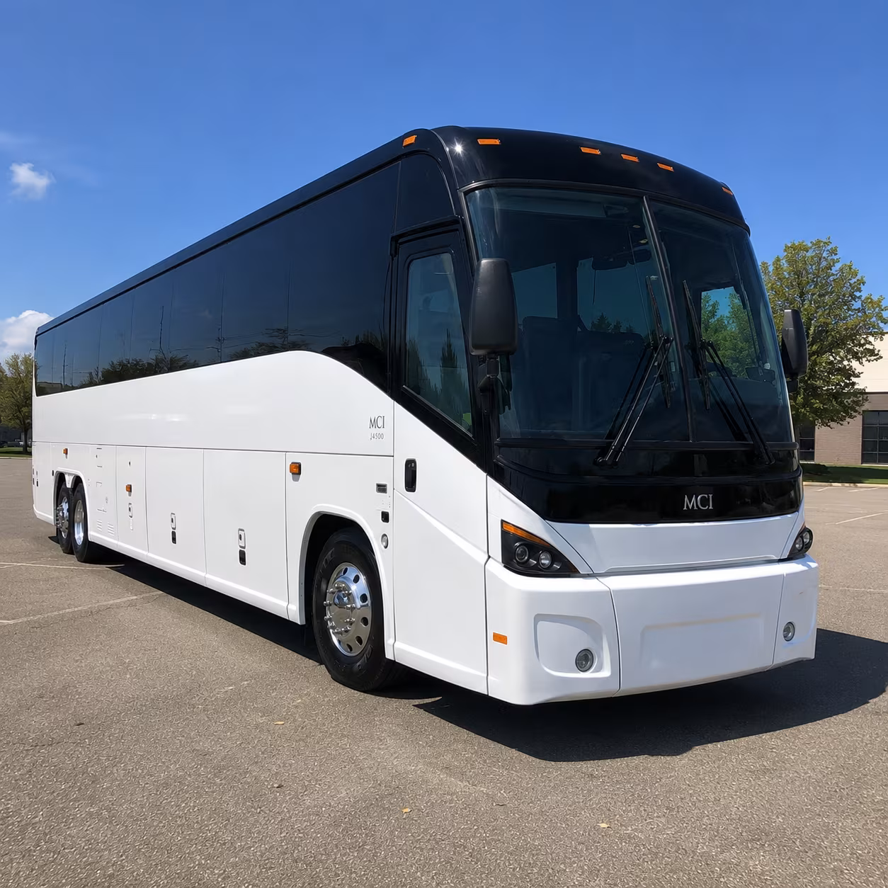 wilmington 45 passenger charter bus
