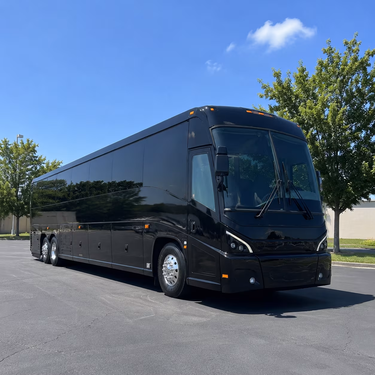 wilmington 56 passenger charter bus