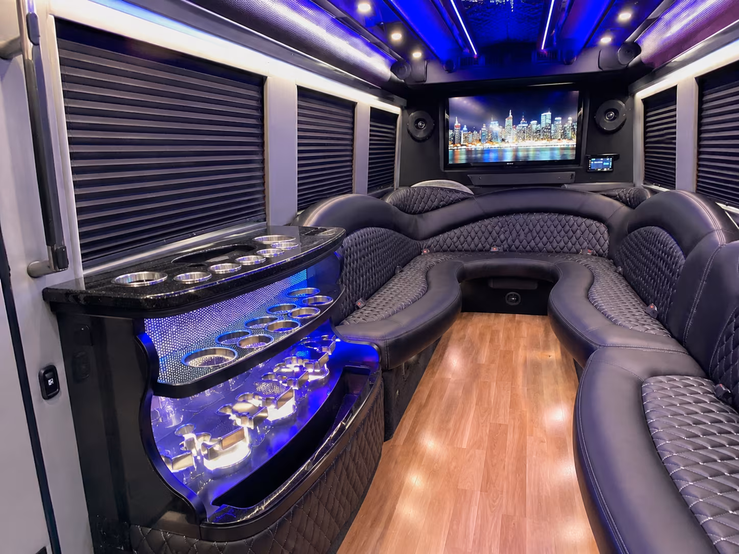 wilmington concert party bus rental
