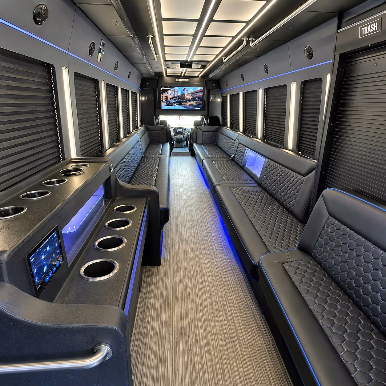 wilmington new years eve party bus rental