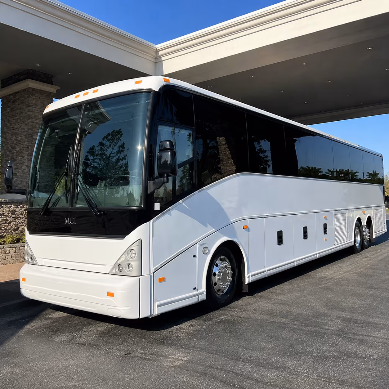 wilmington private event charter bus rental